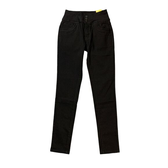 Hybrid Pants Womens S Small Black Hyper Ultra Stretch Comfy Skinny Bum Lifter - Picture 1 of 11
